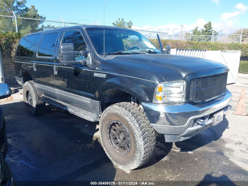 2003 Ford Excursion Xlt VIN: 1FMSU41P43EC17876 Lot: 38498079