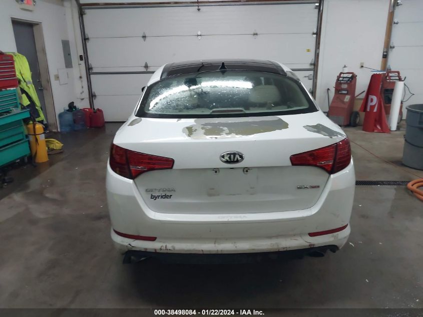 2013 Kia Optima Ex VIN: 5XXGN4A76DG254836 Lot: 38498084