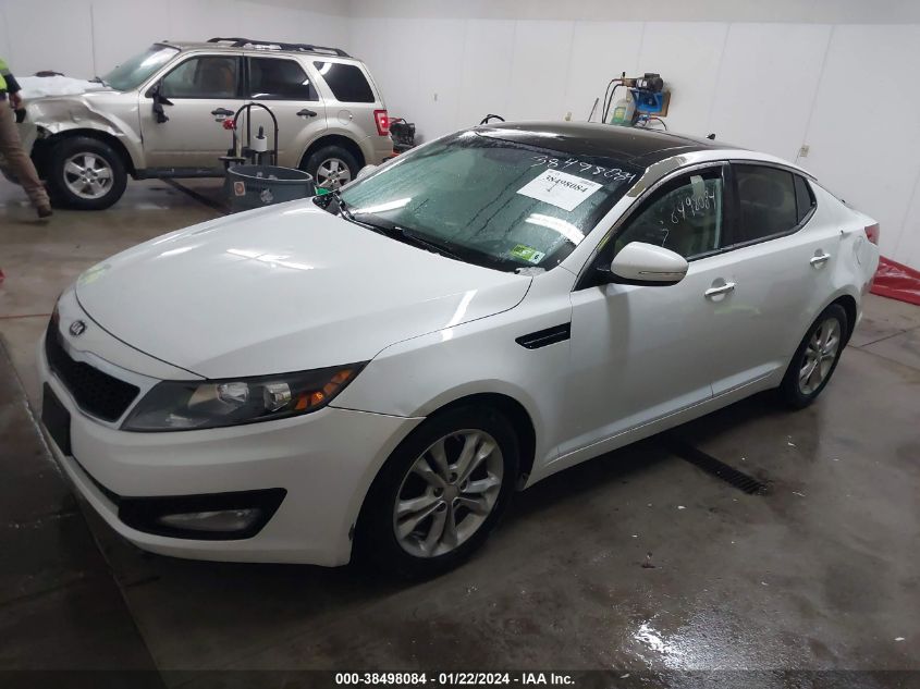 2013 Kia Optima Ex VIN: 5XXGN4A76DG254836 Lot: 38498084