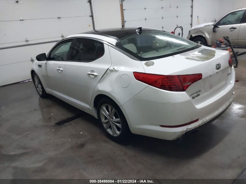 2013 Kia Optima Ex VIN: 5XXGN4A76DG254836 Lot: 38498084