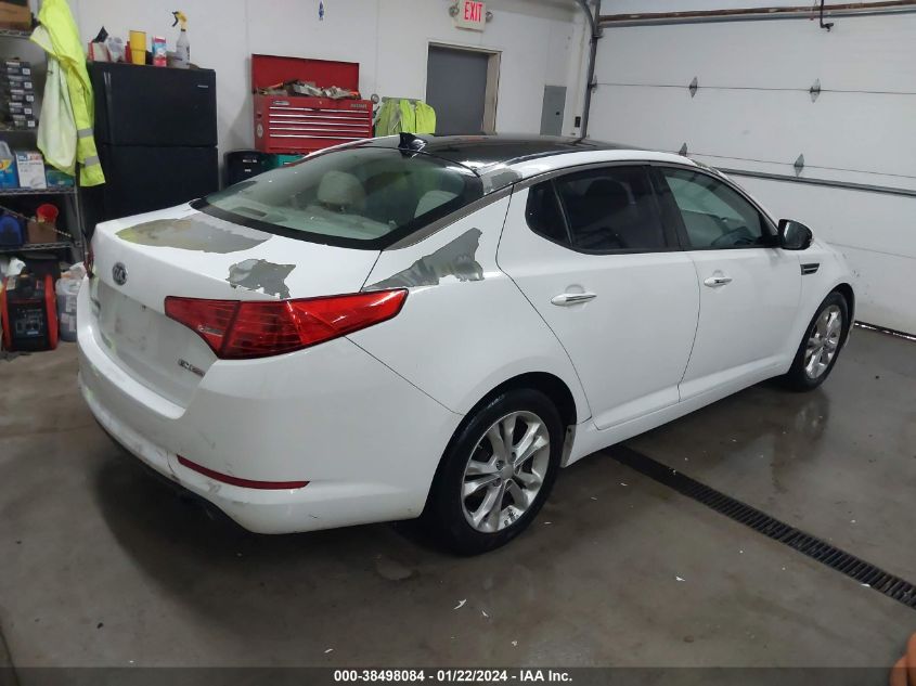 2013 Kia Optima Ex VIN: 5XXGN4A76DG254836 Lot: 38498084