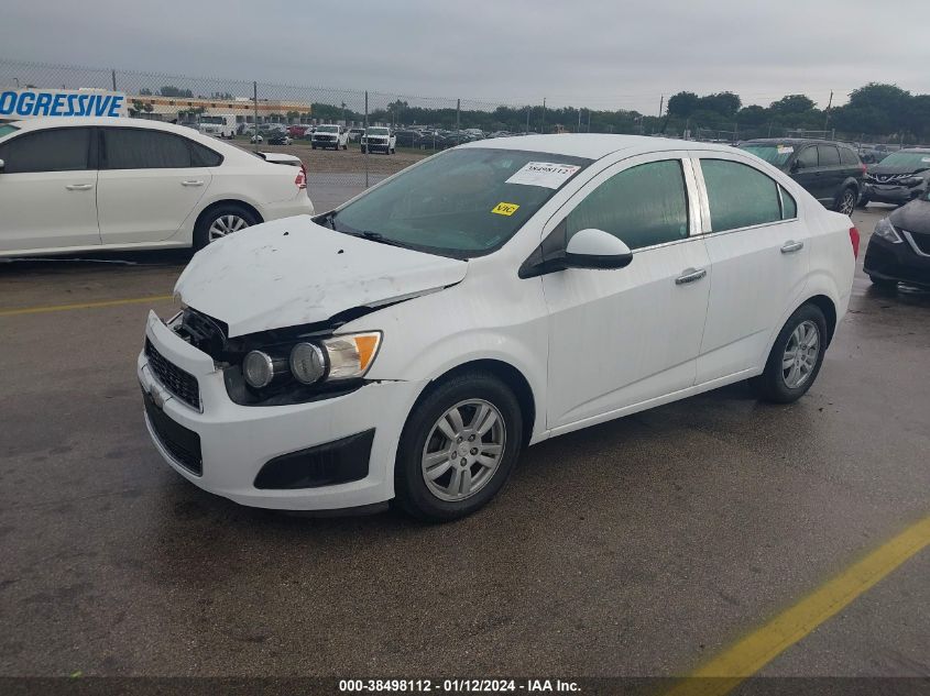 2014 Chevrolet Sonic Lt Auto VIN: 1G1JC5SH6E4174983 Lot: 38498112