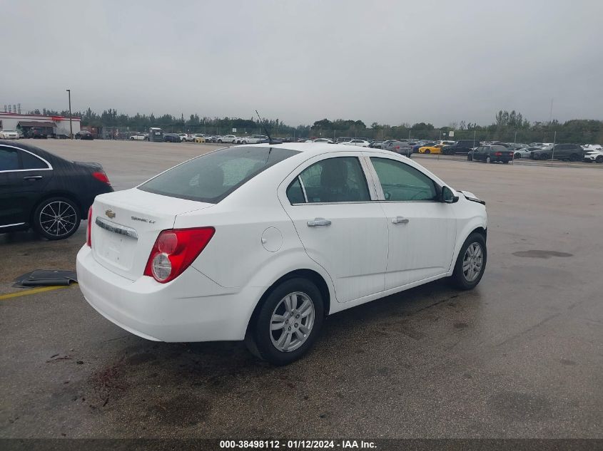 2014 Chevrolet Sonic Lt Auto VIN: 1G1JC5SH6E4174983 Lot: 38498112