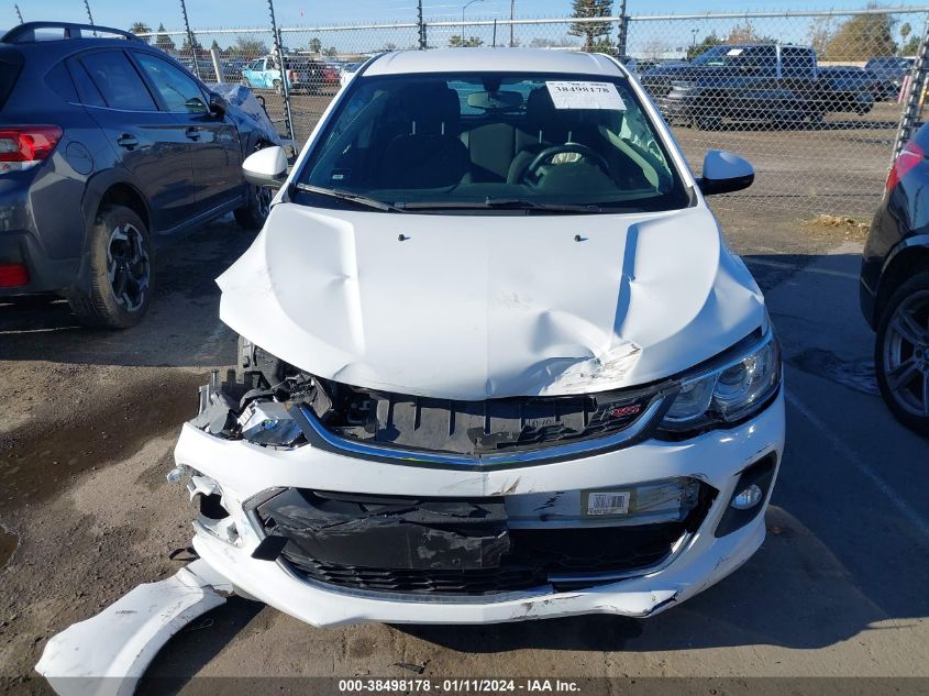 2017 Chevrolet Sonic Lt Auto VIN: 1G1JD6SG2H4151960 Lot: 38498178