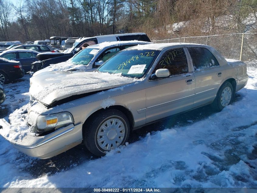 2008 Mercury Grand Marquis Gs VIN: 2MEFM74V18X658290 Lot: 38498222