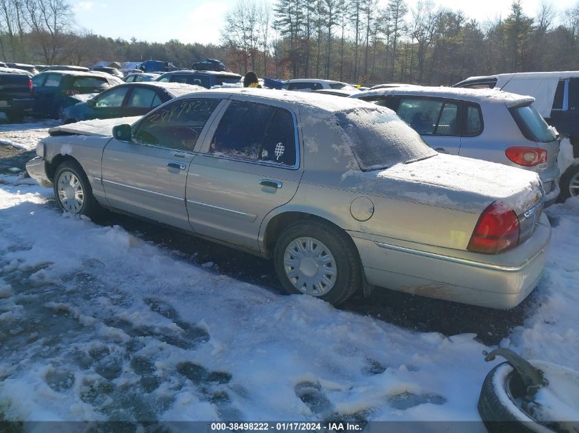 2008 Mercury Grand Marquis Gs VIN: 2MEFM74V18X658290 Lot: 38498222