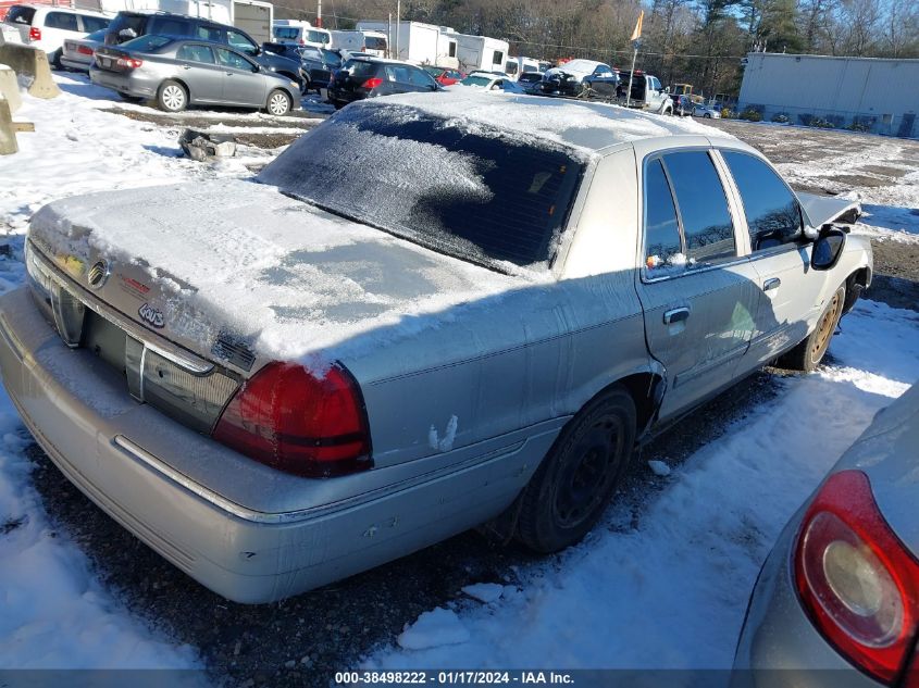 2008 Mercury Grand Marquis Gs VIN: 2MEFM74V18X658290 Lot: 38498222