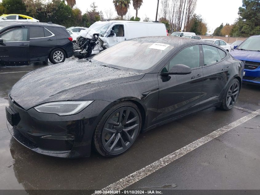 2023 Tesla Model S Dual Motor All-Wheel Drive/Standard Range VIN: 5YJSA1E51PF516198 Lot: 38498381