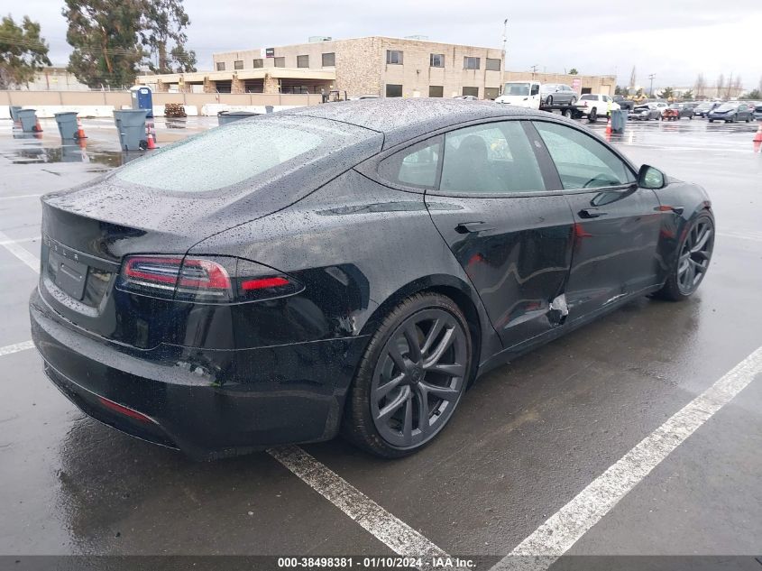 2023 Tesla Model S Dual Motor All-Wheel Drive/Standard Range VIN: 5YJSA1E51PF516198 Lot: 38498381