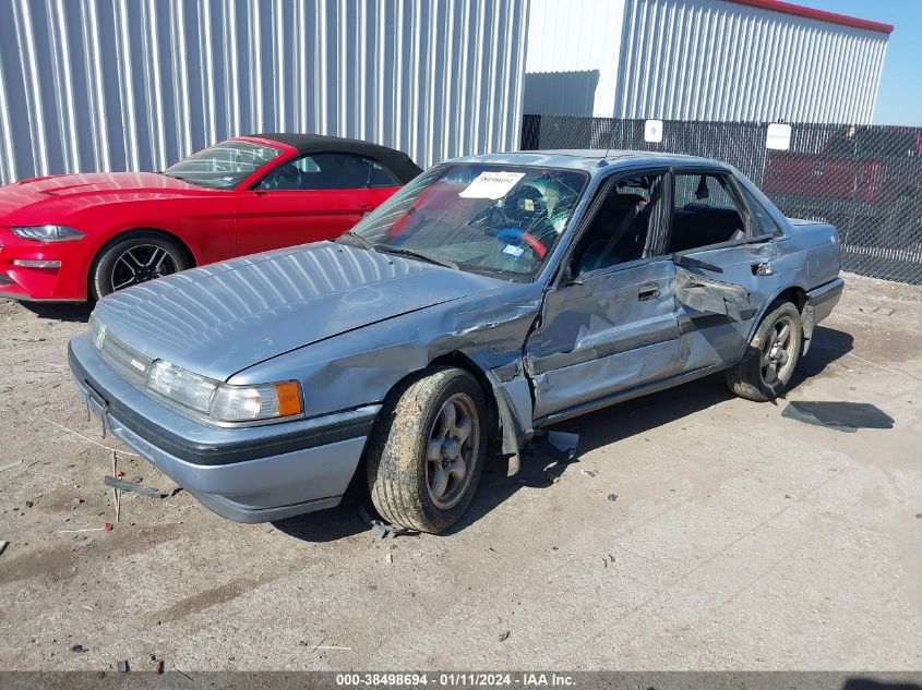 1988 Mazda 626 VIN: JM1GD2227J1569808 Lot: 38498694