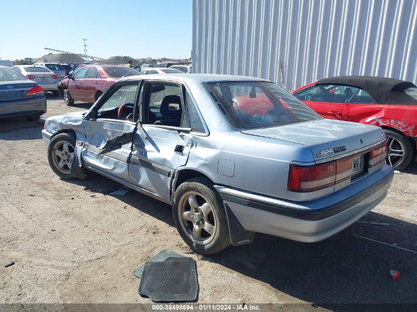 1988 Mazda 626 VIN: JM1GD2227J1569808 Lot: 38498694