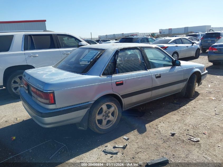 1988 Mazda 626 VIN: JM1GD2227J1569808 Lot: 38498694