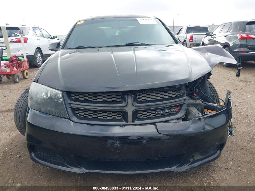 1C3CDZAB0EN138416 2014 Dodge Avenger Se