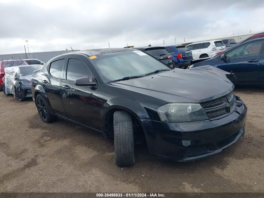 1C3CDZAB0EN138416 2014 Dodge Avenger Se