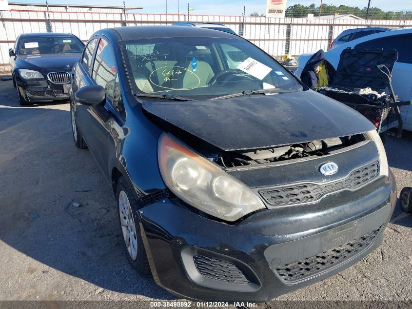 2012 Kia Rio VIN: KNADM5A3506017130 Lot: 38498892