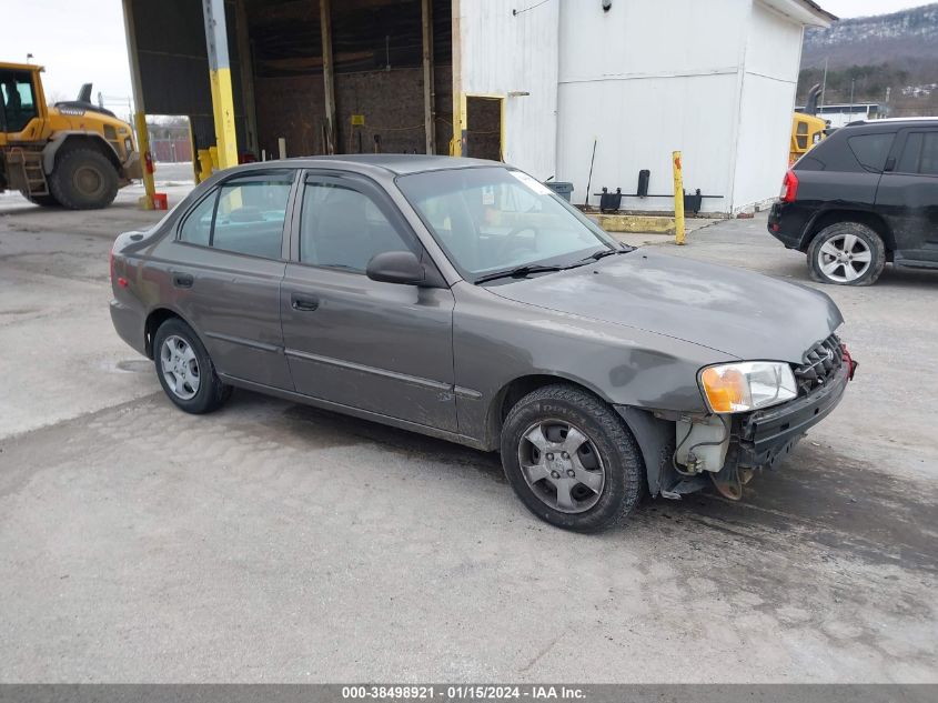 2002 Hyundai Accent Gl VIN: KMHCG45C62U285720 Lot: 38498921