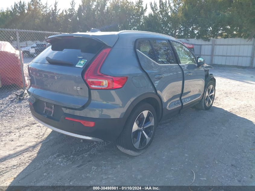 2023 Volvo Xc40 B5 Plus Bright Theme VIN: YV4L12UN7P2926287 Lot: 38498981