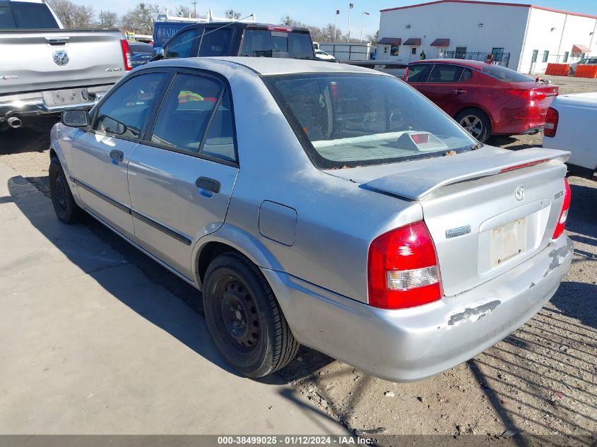 2001 Mazda Protege Dx/Lx VIN: JM1BJ222810410482 Lot: 38499025