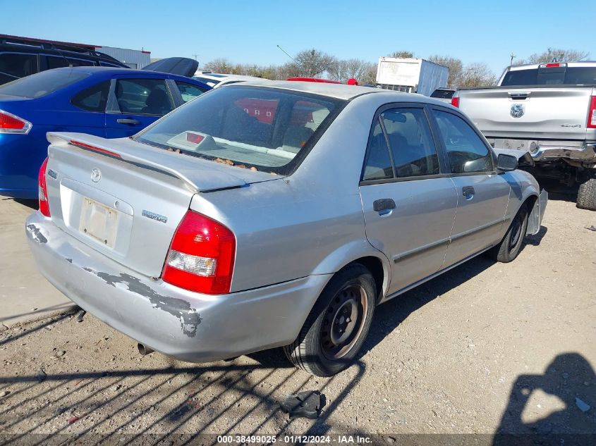 2001 Mazda Protege Dx/Lx VIN: JM1BJ222810410482 Lot: 38499025