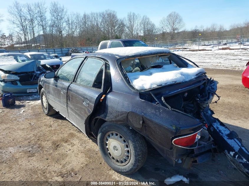 2G4WY55J321189795 2002 Buick Century Limited