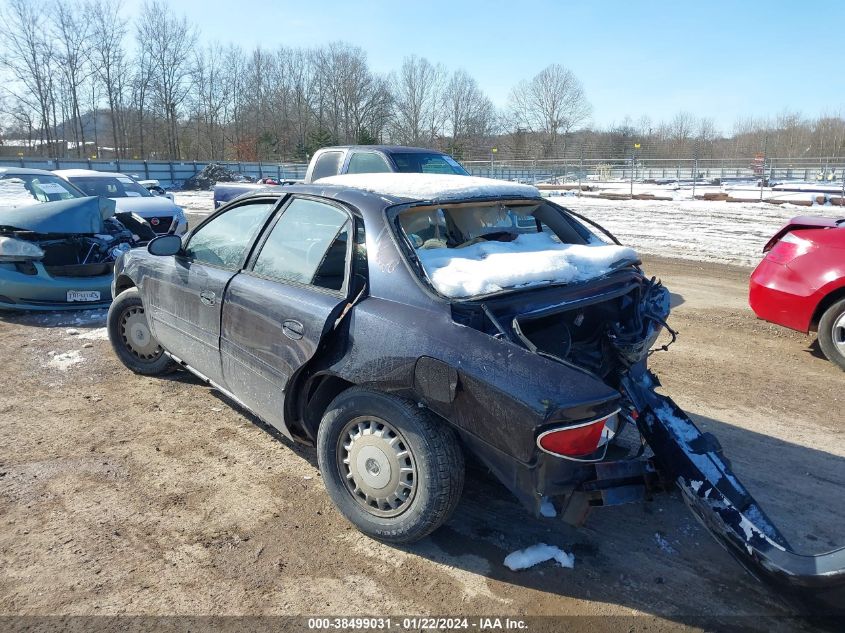 2002 Buick Century Limited VIN: 2G4WY55J321189795 Lot: 38499031