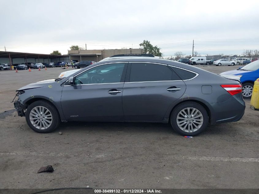 2015 Toyota Avalon Hybrid Xle Touring VIN: 4T1BD1EB9FU044816 Lot: 38499132