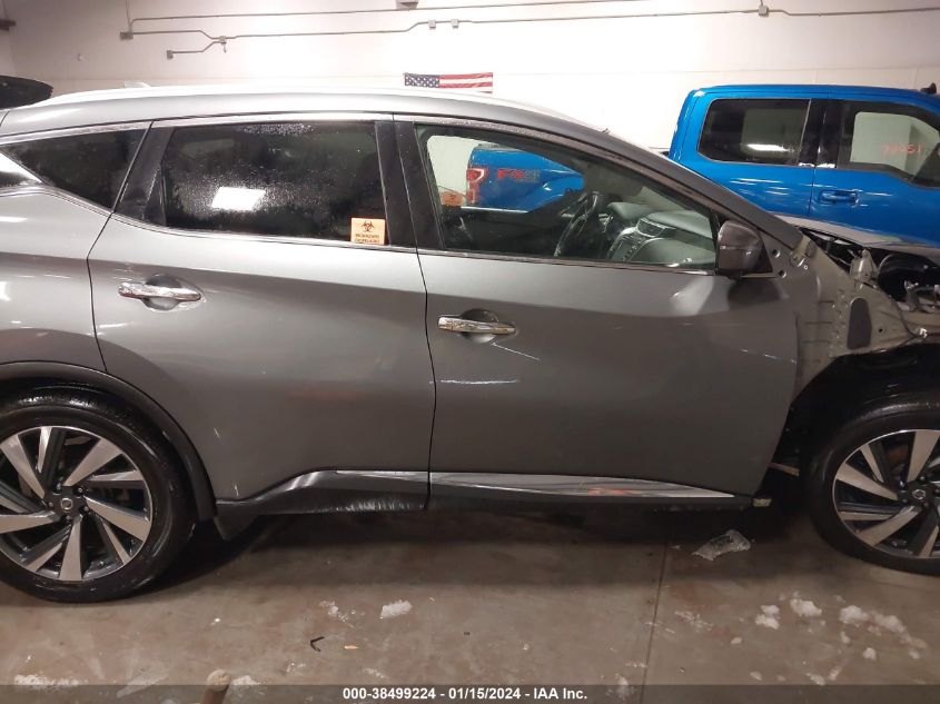 2018 Nissan Murano Platinum VIN: 5N1AZ2MG9JN170810 Lot: 38499224