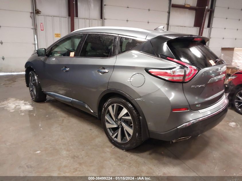 2018 Nissan Murano Platinum VIN: 5N1AZ2MG9JN170810 Lot: 38499224