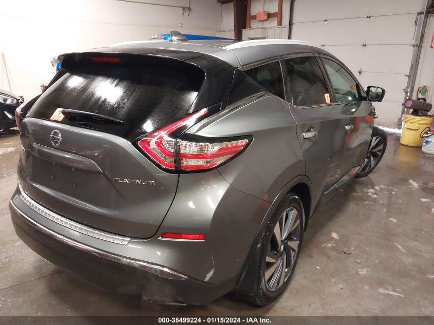 2018 Nissan Murano Platinum VIN: 5N1AZ2MG9JN170810 Lot: 38499224