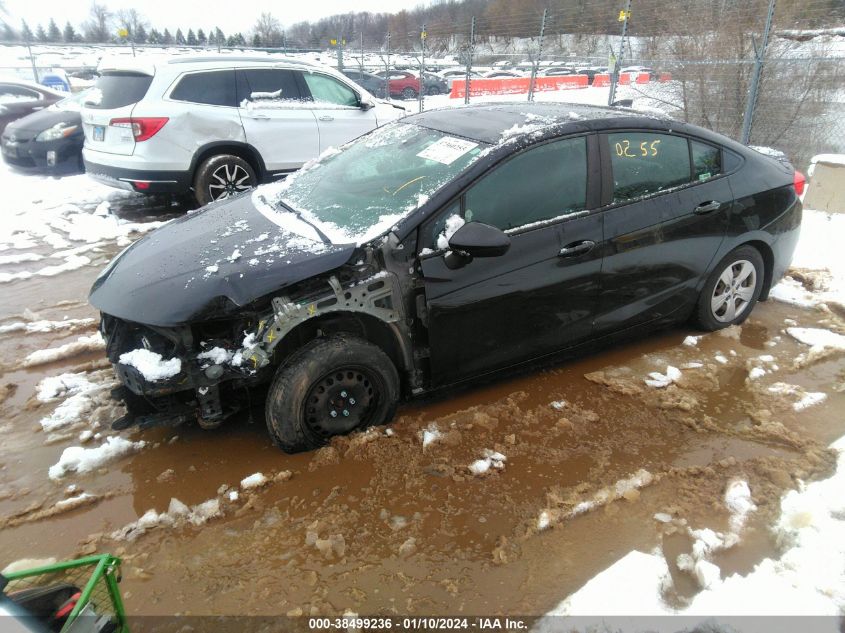 2017 Chevrolet Cruze Ls Auto VIN: 1G1BC5SM5H7211882 Lot: 38499236