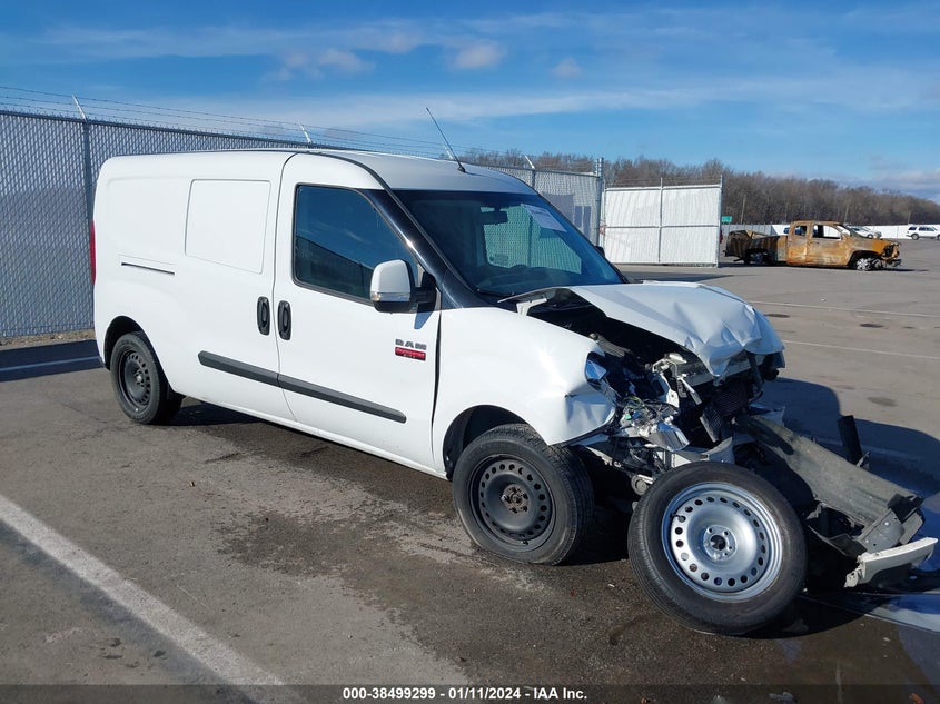 2017 Ram Promaster City Tradesman Slt VIN: ZFBERFBB2H6D63542 Lot: 38499299