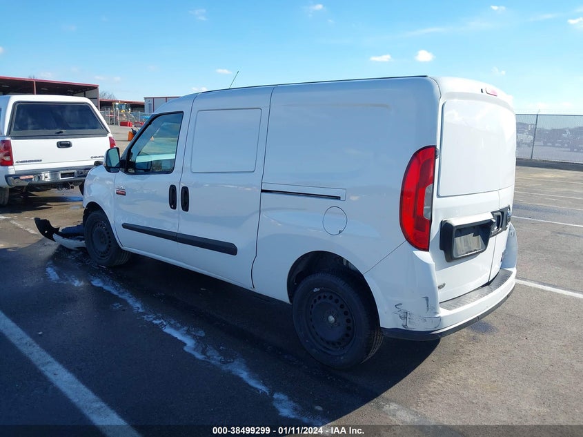 2017 Ram Promaster City Tradesman Slt VIN: ZFBERFBB2H6D63542 Lot: 38499299