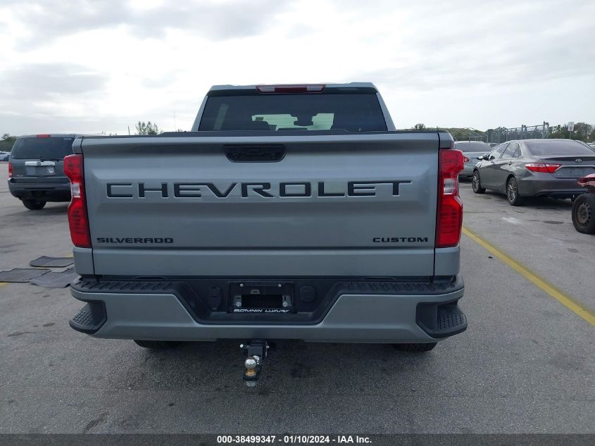 2024 Chevrolet Silverado 1500 2Wd Short Bed Custom VIN: 1GCPABEK4RZ175118 Lot: 38499347