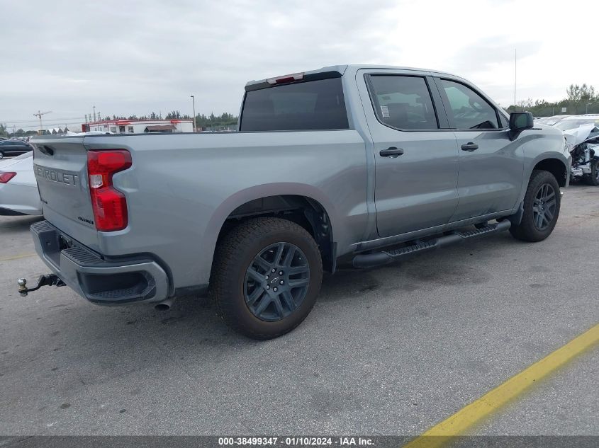 2024 Chevrolet Silverado 1500 2Wd Short Bed Custom VIN: 1GCPABEK4RZ175118 Lot: 38499347