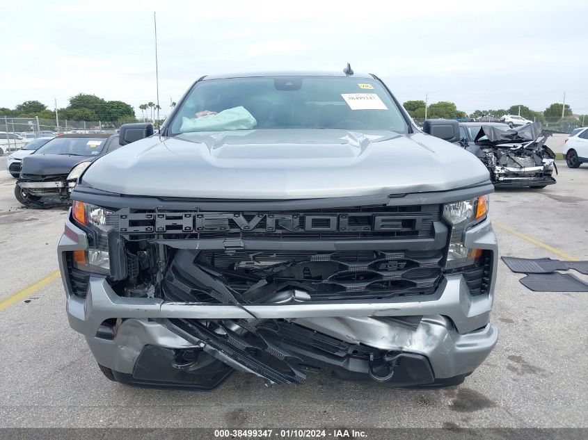 2024 Chevrolet Silverado 1500 2Wd Short Bed Custom VIN: 1GCPABEK4RZ175118 Lot: 38499347