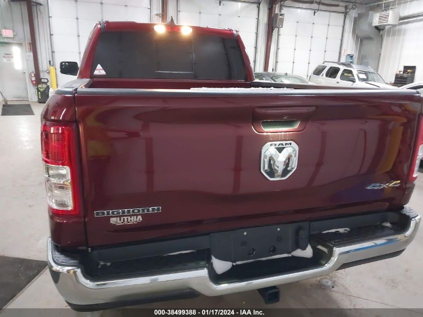 2022 Ram 1500 Big Horn 4X4 6'4 Box VIN: 1C6RRFMGXNN439263 Lot: 38499388