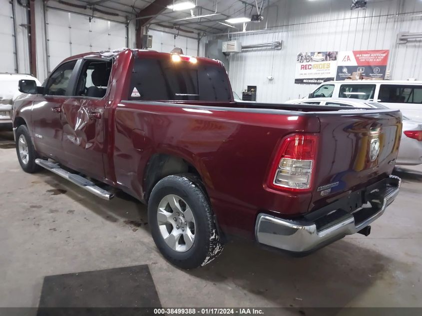 2022 Ram 1500 Big Horn 4X4 6'4 Box VIN: 1C6RRFMGXNN439263 Lot: 38499388