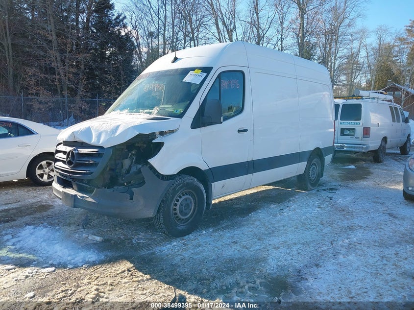 2020 Mercedes-Benz Sprinter 2500 Standard Roof V6 VIN: W1Y4EBHY1LT024086 Lot: 38499395