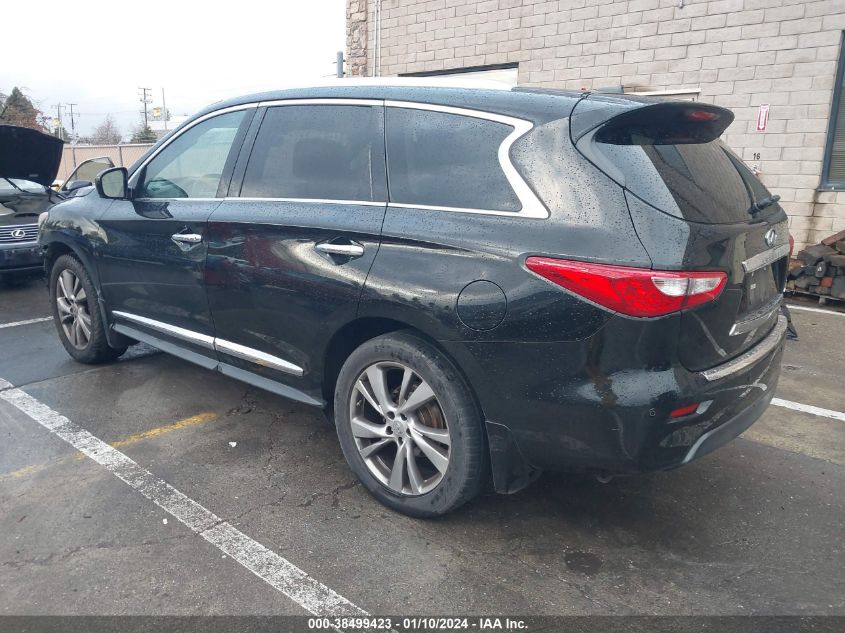 2013 Infiniti Jx35 VIN: 5N1AL0MN5DC349205 Lot: 38499423