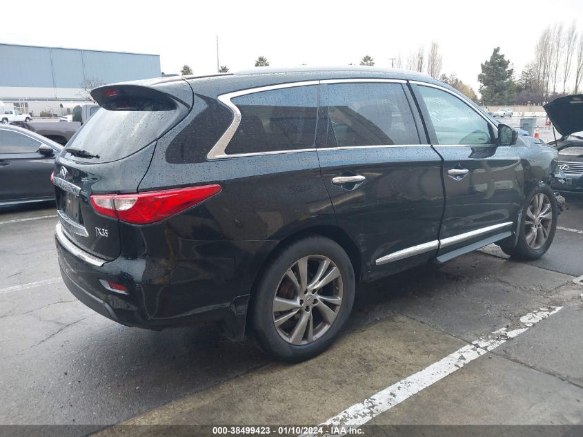 2013 Infiniti Jx35 VIN: 5N1AL0MN5DC349205 Lot: 38499423