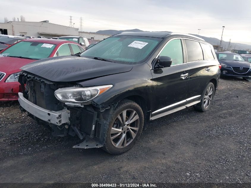 2013 Infiniti Jx35 VIN: 5N1AL0MN5DC349205 Lot: 38499423