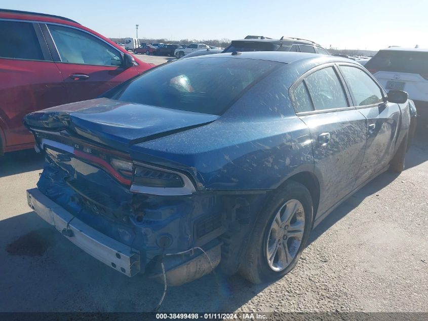 2021 Dodge Charger Sxt Rwd VIN: 2C3CDXBG9MH643165 Lot: 38514444