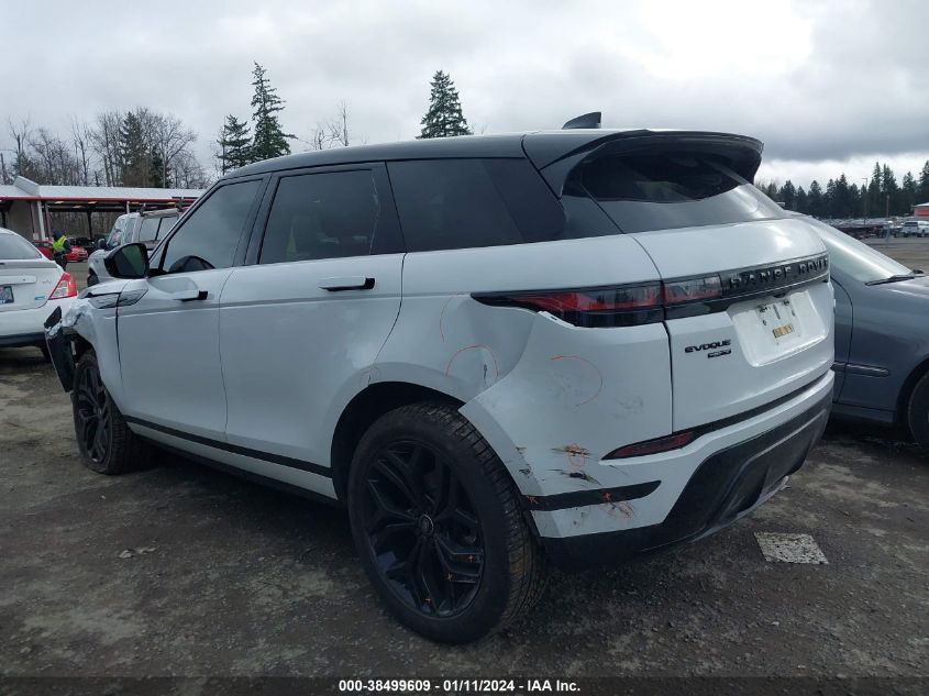 2020 Land Rover Range Rover Evoque S VIN: SALZJ2FX3LH117834 Lot: 38499609