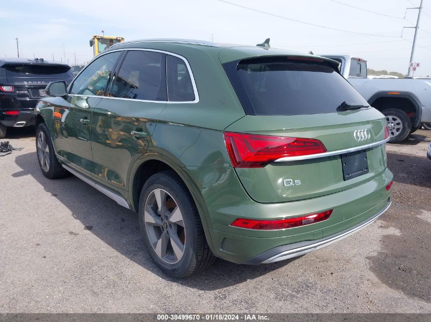 2023 Audi Q5 Premium Plus 40 Tfsi Quattro S Tronic VIN: WA1BBAFYXP2084245 Lot: 38499670