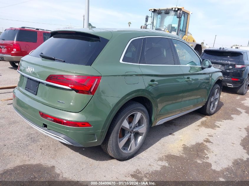 2023 Audi Q5 Premium Plus 40 Tfsi Quattro S Tronic VIN: WA1BBAFYXP2084245 Lot: 38499670