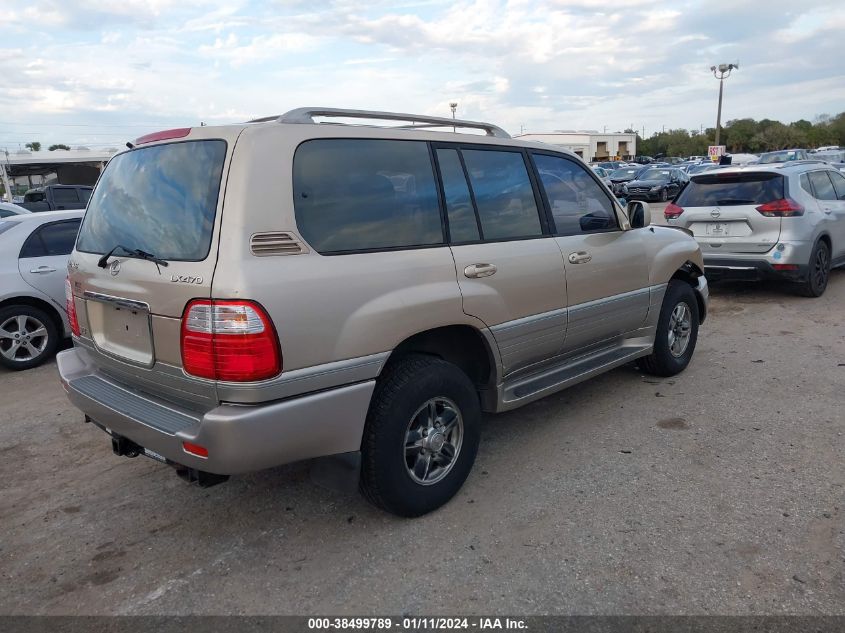 JTJHT00W013503037 2001 Lexus Lx 470 Base (A4)