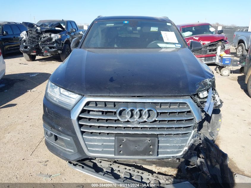 2018 Audi Q7 2.0T Premium VIN: WA1LHAF74JD024435 Lot: 38499870