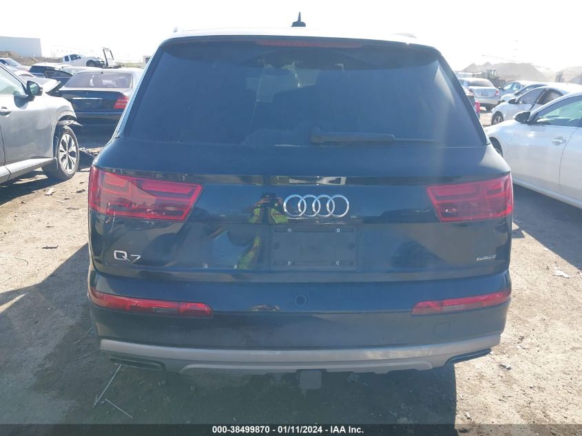 2018 Audi Q7 2.0T Premium VIN: WA1LHAF74JD024435 Lot: 38499870