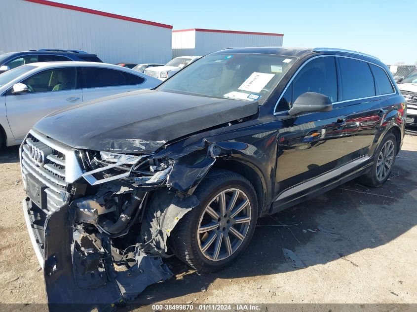 2018 Audi Q7 2.0T Premium VIN: WA1LHAF74JD024435 Lot: 38499870