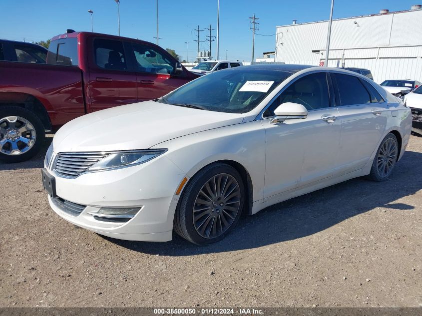 2013 Lincoln Mkz VIN: 3LN6L2GK0DR829303 Lot: 38500050